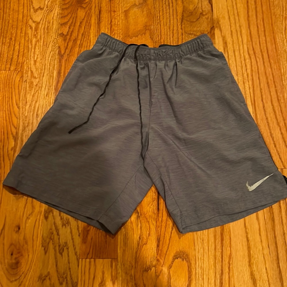 Blue/grey nike shorts M